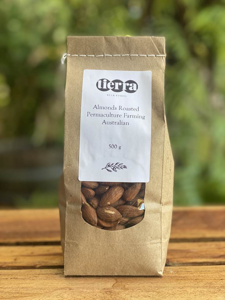 Tierra Almonds Roasted Permaculture(aus) 500g