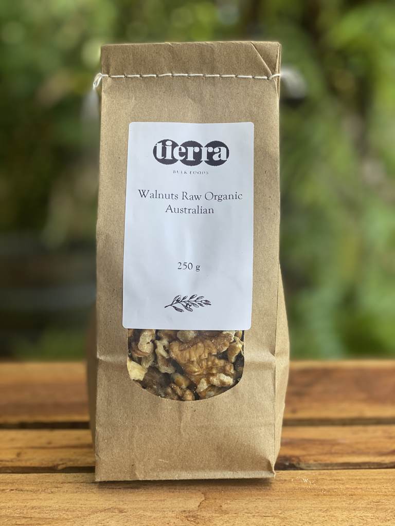Tierra Walnuts Raw Organic(aus) 250g
