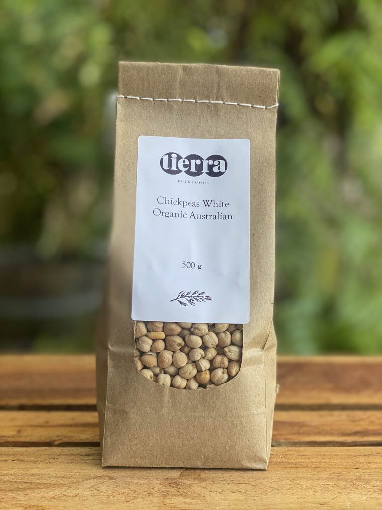 Tierra Chickpeas Organic(aus) 500g