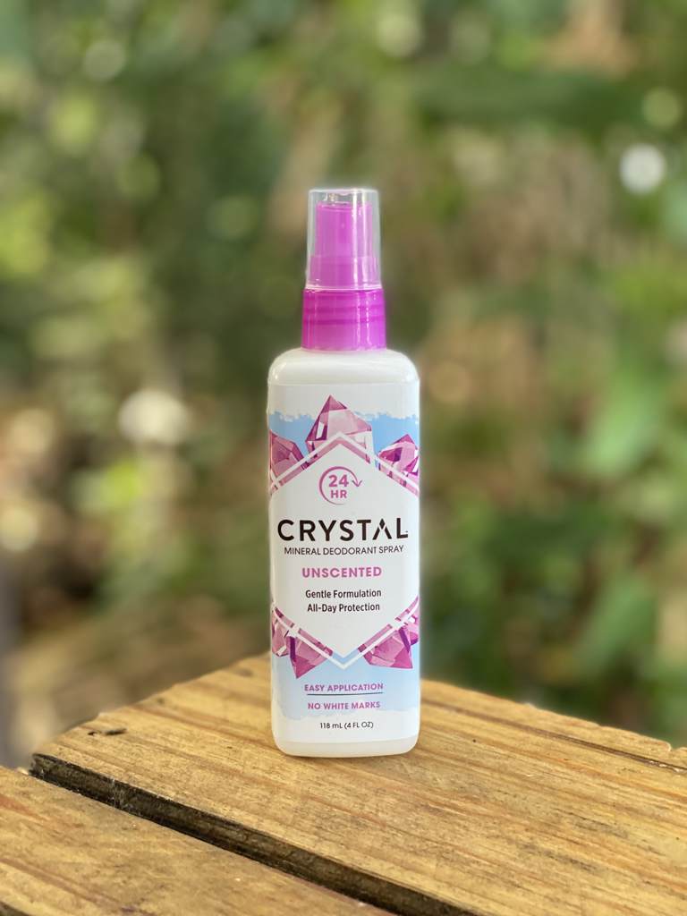 Crystal Deodorant Spray Unscented 118ml