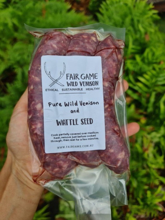 Fair Game Venison Sausage Wattleseed