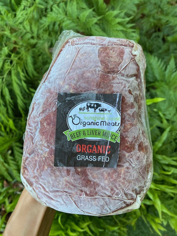 Sunshine Coast Organic Beef & Liver Mince