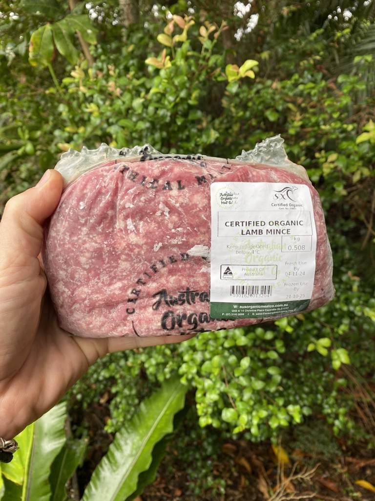 Ausorganicmeatco Lamb Mince 500g