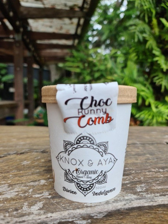 Knox & Aya Ice Cream - Choc Runny Comb