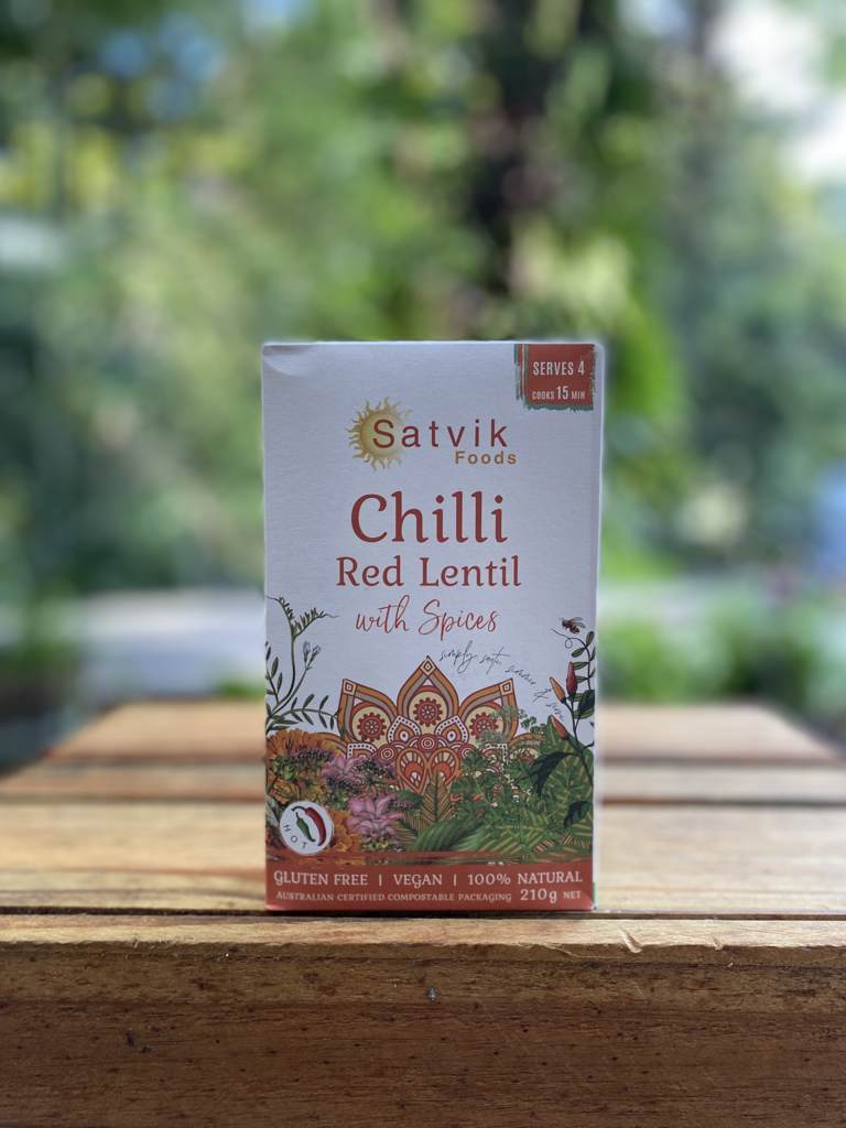 Satvik Chilli Red Lentil 210g