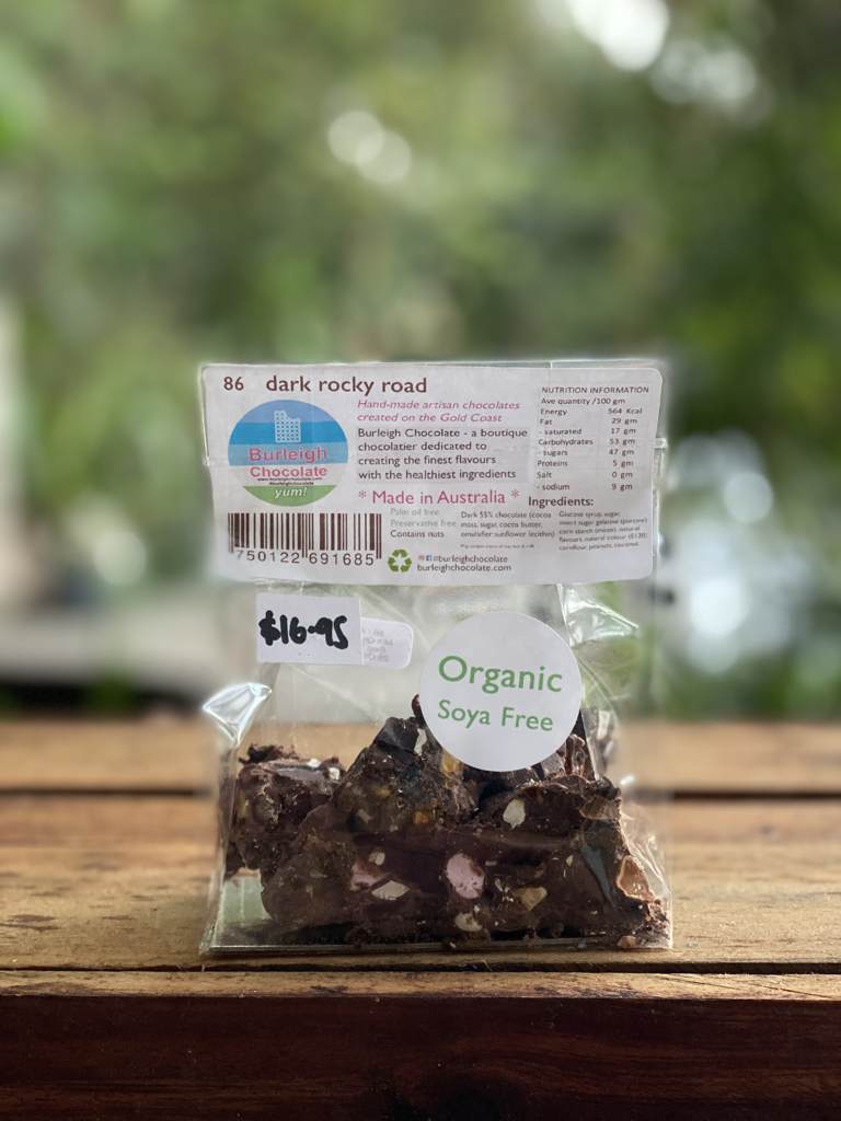 Burleighchocolate Dark Rocky Road 100g