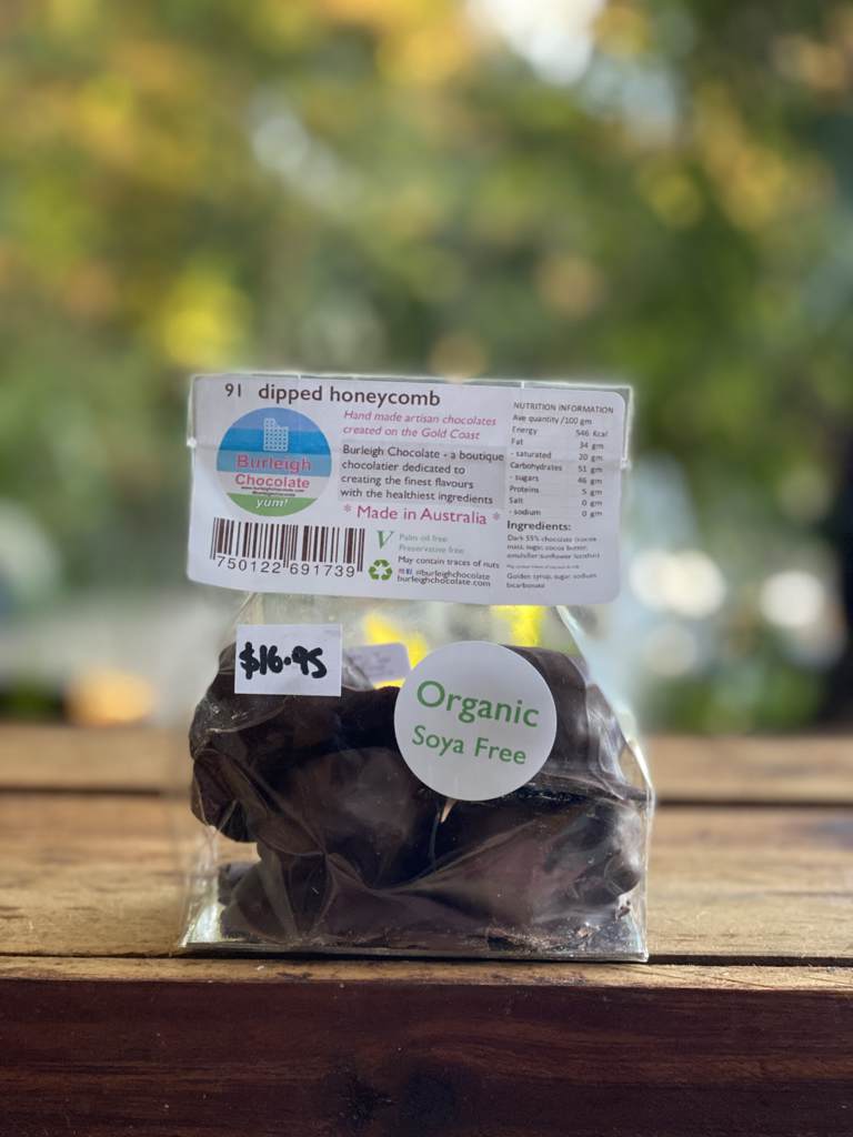 Burleighchocolate Dipped Honeycomb 100g