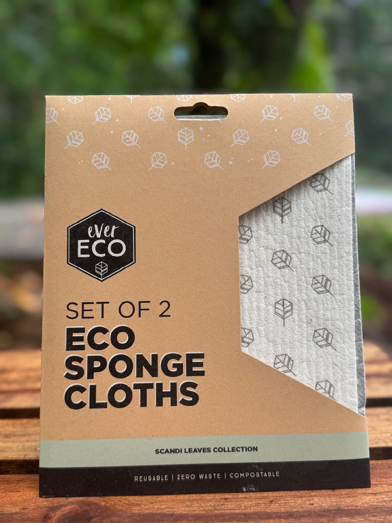 Ever Eco Eco Sponge Cloths 2pk