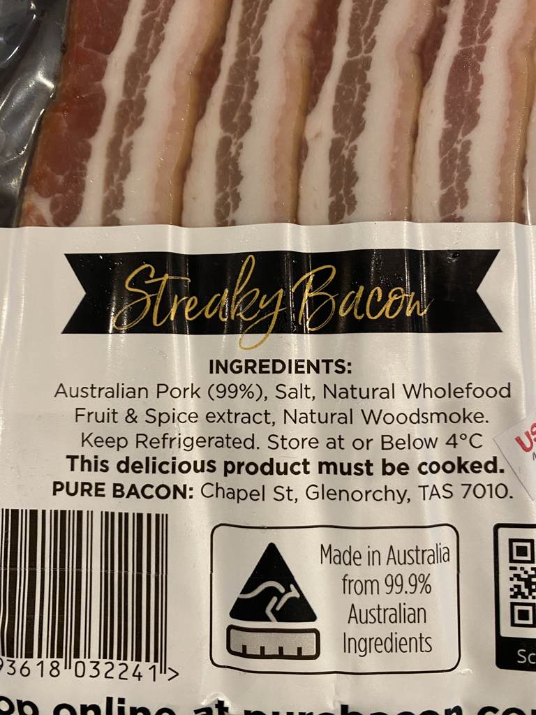 Pure Bacon 180g