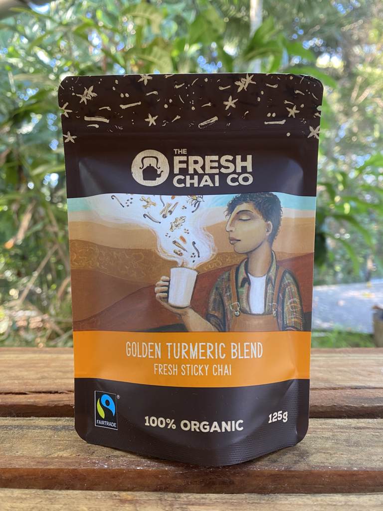 Fresh Chai Co Honey Soaked Chai Golden Turmeric Blend 125g