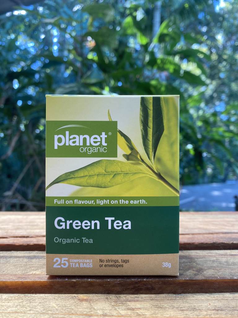 Planet Organic Green Tea  (25 Bags)