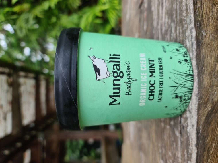 Mungalli Ice Cream Mint Choc Chip 475ml