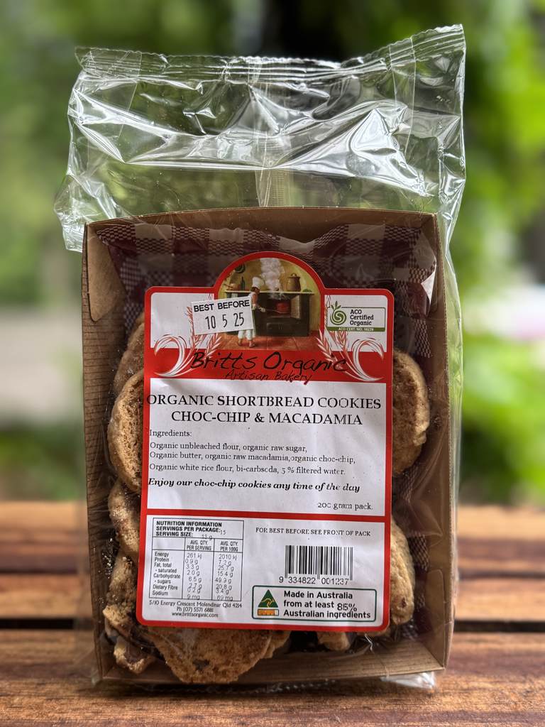 Britts Cookies Maca Choc Chip 200g
