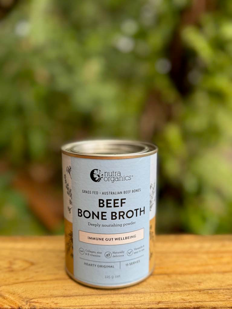 Nutraorganics Broth Beef Original 125g