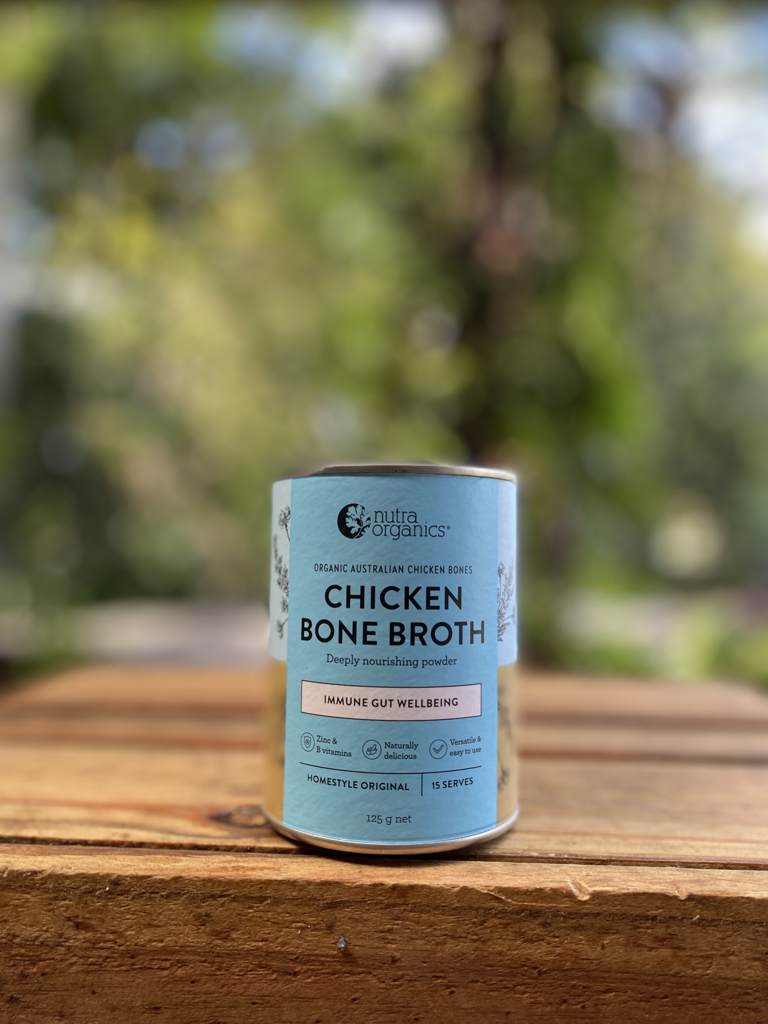 Nutraorganics Broth Chicken, Homestyle Original 125g