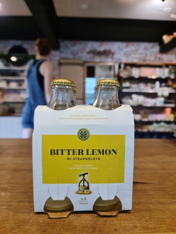 Strangelove Bitter Lemon 4x180ml