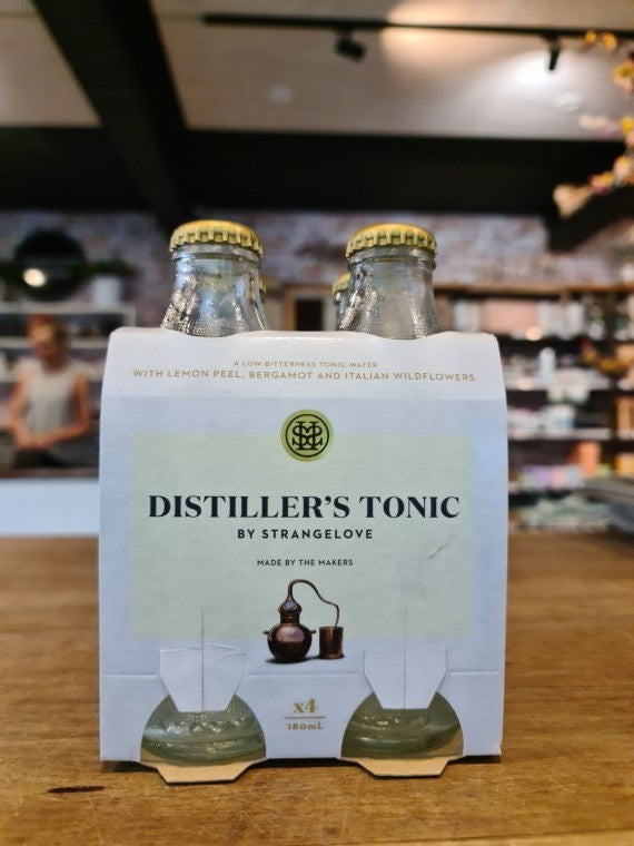 Strangelove Distillers Tonic 4x180ml