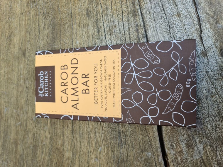 Carob Kitchen Almond Bar 80g