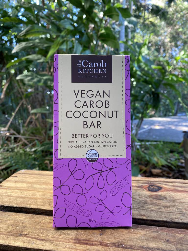 Carob Kitchen Coconut Vegan Bar 80g 